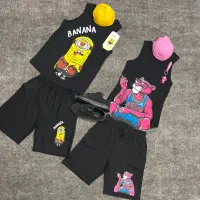 ست ست رکابی شلوارک خاص کلاه لئونی کتونی زارا