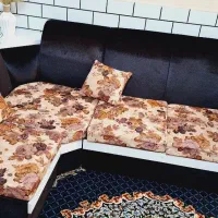 مبل ال هشت نفره باکس دار|مبلمان خانگی و میز عسلی|دزفول, |دیوار