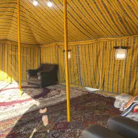 چادر مسافرتی تمیز