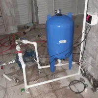 لوله کش ونصاب تانکر وکلید کنترل هوشمند پمپ آب