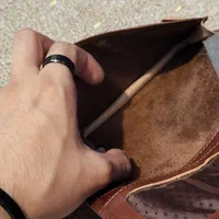 کیف پول چرم شرکتی|کیف، کفش، کمربند|گنبد کاووس, |دیوار