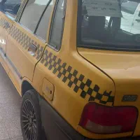 تاکسی پراید مدل ۸۸ با خط