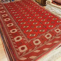 فرش ۷متری دستباف ترکمن آکبند نقشه افشان|فرش|تهران, اکباتان|دیوار