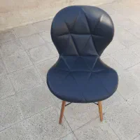 صندلی نهار خوری پایه چوبی