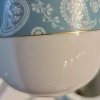 سرویس چایخوری ۱۷ پارچه زرین نو و اکبند طرح خاص