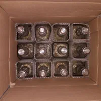 بطری شیشه ای ۱ لیتری با درب استیل روکش دار|ظروف نگهدارنده، پلاستیکی، یکبارمصرف|تهران, تولید دارو|دیوار