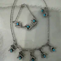سرویس نقره فیروزه نیشابور اصل