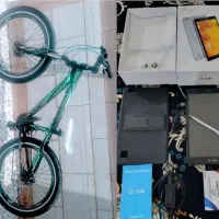 دوچرخه 24 تمیز و سالم و تبلت سالم