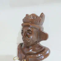 جاکلیدی چوب گردو فندقی|مجسمه، تندیس، ماکت|قم, شاه سید علی|دیوار