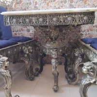 میز ناهارخوری طرح برنز ۴نفره