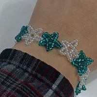 بافت دستبندگردنبندوتل دخترانه باطرح دلخواه شما|بدلیجات|بروجن, |دیوار