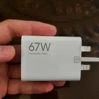 شارژر آداپتور 67 واتی شیایومی اصل به همراه کابل