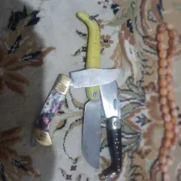 تعدادی چاقو زنگوله سگ تسبیح ونگین انگشتر