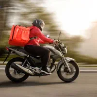 پیک موتوری فست فود