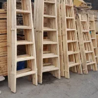 نردبان چوبی کد3تا6متری نردبون پله ای داخل گودبردار|عمده‌فروشی|تهران, ابوذر|دیوار