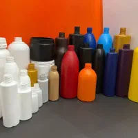 بطری های پلی اتیلن و درب های فلیپ تاپ