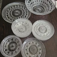 سرویس کریستال قدیمی آمریکایی