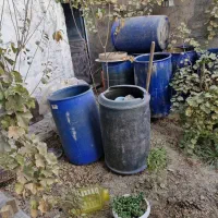 بشکه پلاستیکی  8تا سالم