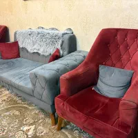 مبل ۷ نفره چستر با نهار خوری
