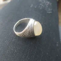 انگشترنقره باسنگ عقیق کمیاب