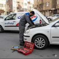 تعمیر درمحل مکانیکی باطریسازی سیاربرق خودروسیار