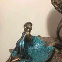 ست مجسمه فرشته به رنگ برنز و فیروزه ای|مجسمه، تندیس، ماکت|تهران, شهرک دانشگاه شریف|دیوار