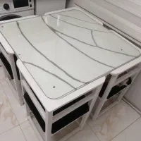 میز ناهار خوری کم جا 4نفره|میز و صندلی غذاخوری|تهران, جیحون|دیوار