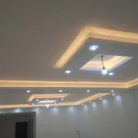 اجرای کناف نورپردازی و نقاشی|خدمات پیشه و مهارت|کرمانشاه, |دیوار