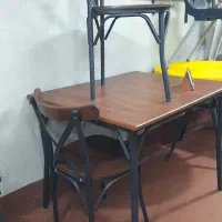 صندلی‌لگنی‌حفره‌دار|میز و صندلی غذاخوری|حمیدیا, |دیوار