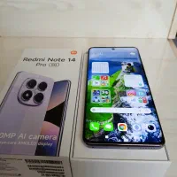 معاوظه گوشی نوت ۱۴پرو 5g رم12 با ایفون12