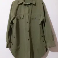 مانتو کتان جین ضخیم