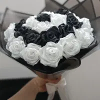 دسته گل روبانی،کادو روز مادر|گل مصنوعی|پیشوا, |دیوار