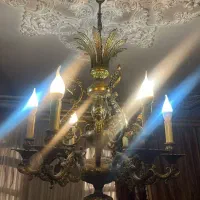 لوستر تمام برنز پرکار طرح فرشته