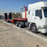 اجاره کمرشکن گریدر غلطک  حمل ماشین آلات راهسازی