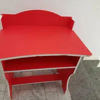 میزتحریرکودک درحدنو رنگ قرمز|میز تحریر و کامپیوتر|مراغه, |دیوار