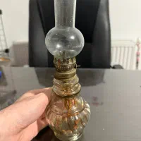 چراغ فتیله ای نفتی|کلکسیون اشیاء عتیقه|سنندج, |دیوار