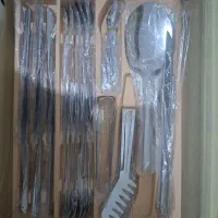 سرویس قاشق و چنگال برگامو اصل ۳۰ نفره ۱۵۴ پارچه