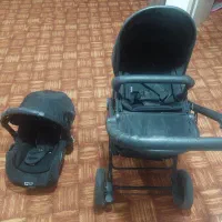 ست کالسکه و کریر و صندلی غذا