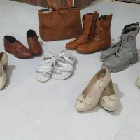 چند جفت کفش و پوتین سایز ۳۷ تا ۴۰
