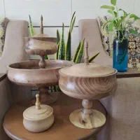 ظروف چوبی و کادویی   پخش عمده و تکی|ظروف سرو و پذیرایی|جیرفت, |دیوار