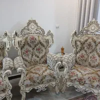 مبل استیل هفت نفره|مبلمان خانگی و میز عسلی|نوبران, |دیوار