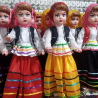 عروسکهای  لباس محلی وشمالی وعروس تعداد وتکی