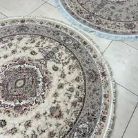 فرش نادر دایره ریز بافت خطیبی ۱۲۰۰ شانه|فرش|تبریز, |دیوار