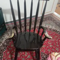 صندلی مادر بزرگ جنس چوب راش