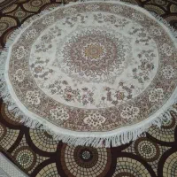 فرش ماشینی  گرد 150 در 150