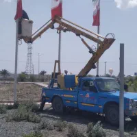 بالابر . نیسانی. جرثقیل سبد دار.