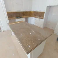 تهیه و نصب سنگ کابینت