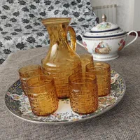 پارچ ولیوان ایتالیایی قدیمی|ظروف سرو و پذیرایی|چهاردانگه (تهران), |دیوار