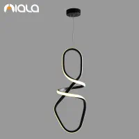 لوستر مدرن با ریموت کنترل|لوستر و چراغ آویز|گلبهار, شهر جدید گلبهار|دیوار