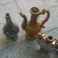 چاقو،ساعت،کاسه مسی وقدیمی|کلکسیون اشیاء عتیقه|بهار, |دیوار